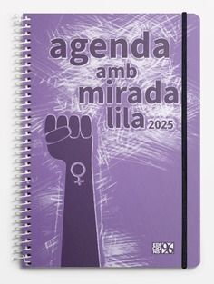 AGENDA AMB MIRADA LILA. 2025