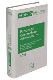 MEMENTO PRÁCTICO PROCESAL CONTENCIOSO-ADMINISTRATIVO 2025