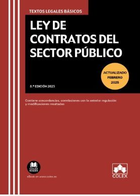 LEY DE CONTRATOS DEL SECTOR PUBLICO (8.ª EDICIÓN 2025)