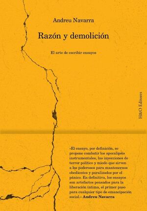 RAZÓN Y DEMOLICIÓN