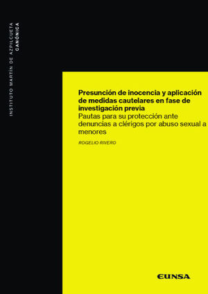 PRESUNCIÓN DE INOCENCIA Y APLICACIÓN DE MEDIDAS CAUTELARES EN FASE DE INVESTIGACION PREVIA