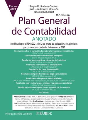 PLAN GENERAL DE CONTABILIDAD ANOTADO (EDICION 2024)