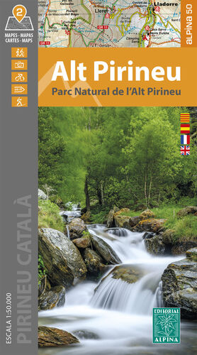 ALT PIRINEU PARC NATURAL (CARPETA AMB 2 MAPES 1:50.000)