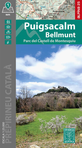 PUIGSACALM-BELLMUNT (E.1: 25.000)