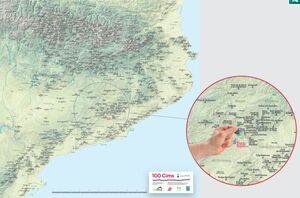 100 CIMS - MAPA DE RASCAR ( 1:400.000)