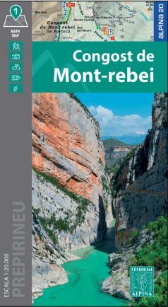 CONGOST DE MONT REBEI (CARPETA AMB 1 MAPA 1:20.000)