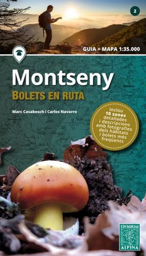 MONTSENY - BOLETS EN RUTA ( GUIA I MAPA )