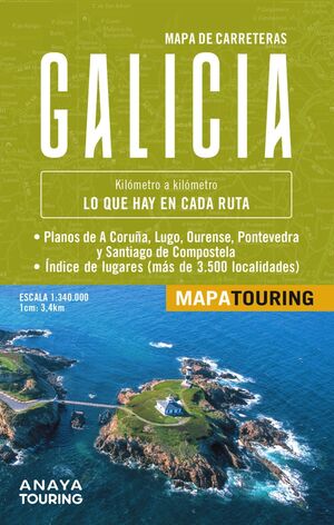 GALICIA, MAPA DE CARRETERAS